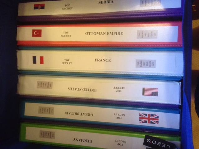 WW1 Country binders